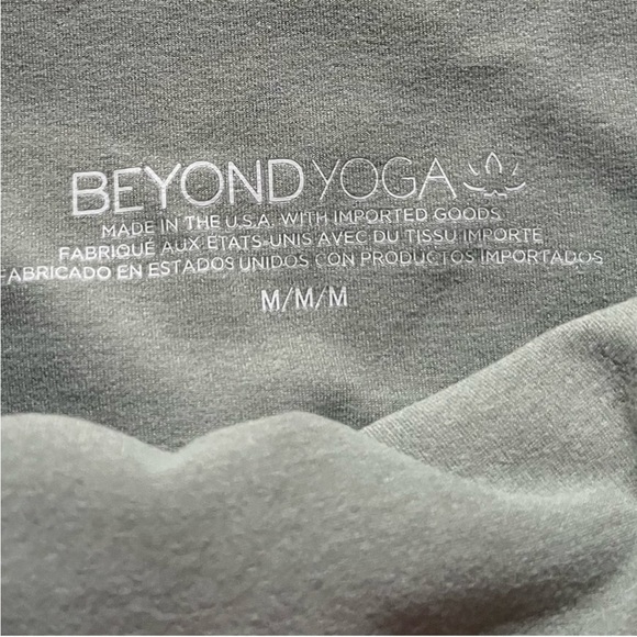 Beyond Yoga Spacedye At Your Leisure High Waisted Midi Legging Grey Sage Heather - Picture 10 of 11